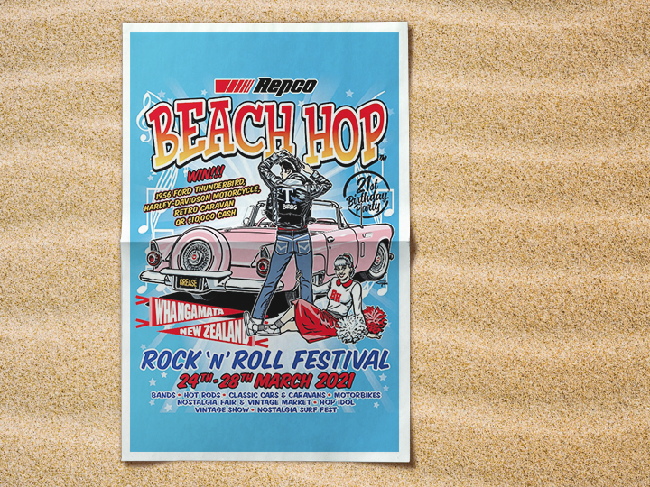 Beach Hop Whangamata!