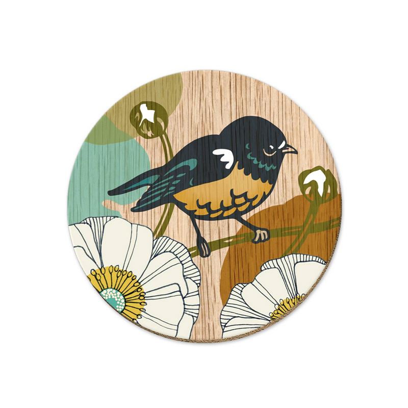 Coaster - Screen Print Miromiro