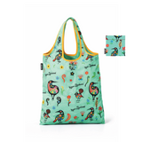 Packable Shopper Bag - NZ Bird Icons Design