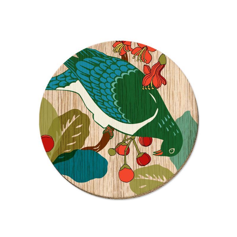 Coaster - Screen Print Kereru