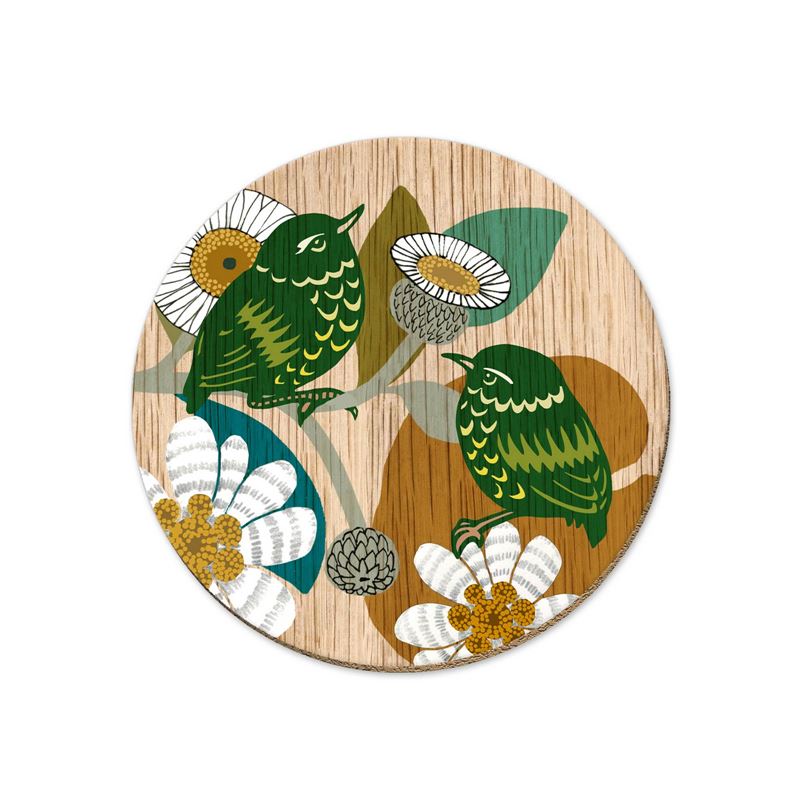 Coaster - Screen Print Titipounamu