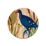 Coaster - Screen Print Pūkeko