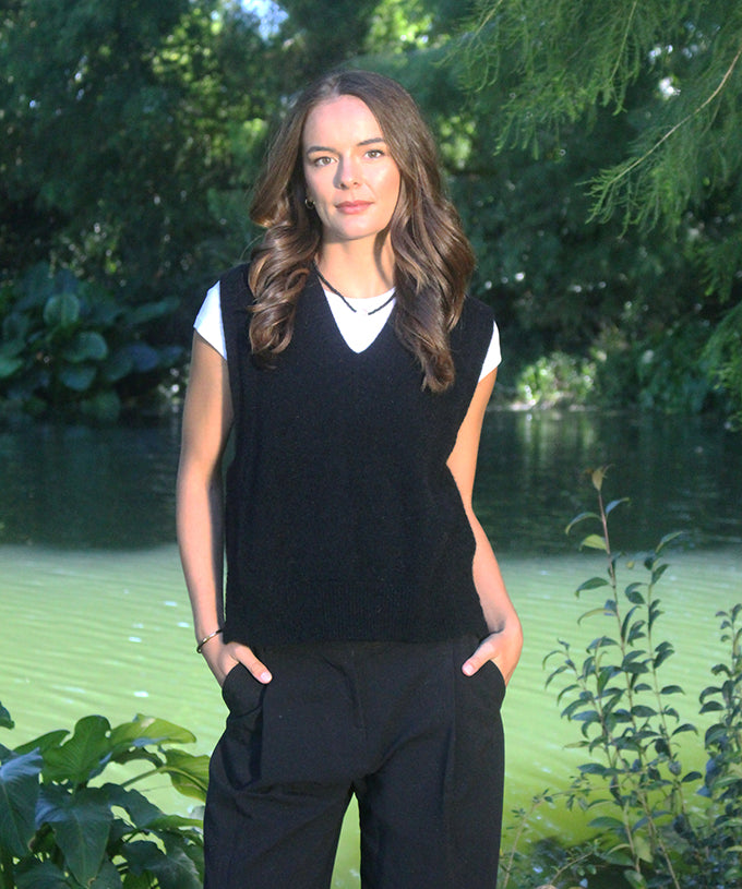 Lothlorian Possum Merino Ride Vest