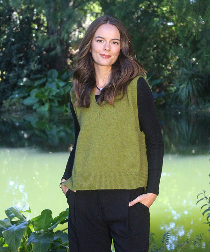 Lothlorian Possum Merino Ride Vest