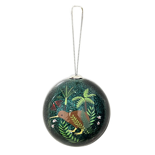 Xmas Decoration Glitter Kiwi Homeland