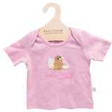 Baby Tee - Kiwi Freshly Hatched Pink