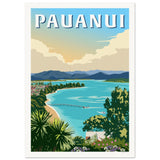 New Zealand Travel Poster - Pauanui