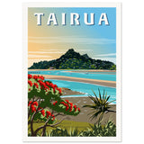 New Zealand Travel Poster - Tairua