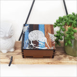 Square Trinket Box with Kiwi