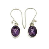 ER Amethyst facet 8x6mm