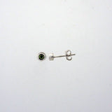 Peridot Facet 3mm Stud