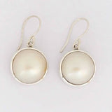 Mabe Pearl White 15mm Earrings