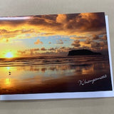 Whangamatā Sunrise Greeting Card