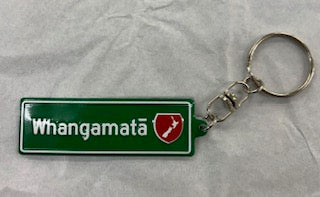 Whangamatā Road Trip Keyring