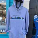 Whangamatā Surf Print Hoodie