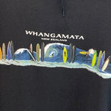 Whangamatā Surf Print Hoodie