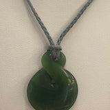 New Zealand Pounamu Pikorua (Twist) Necklace