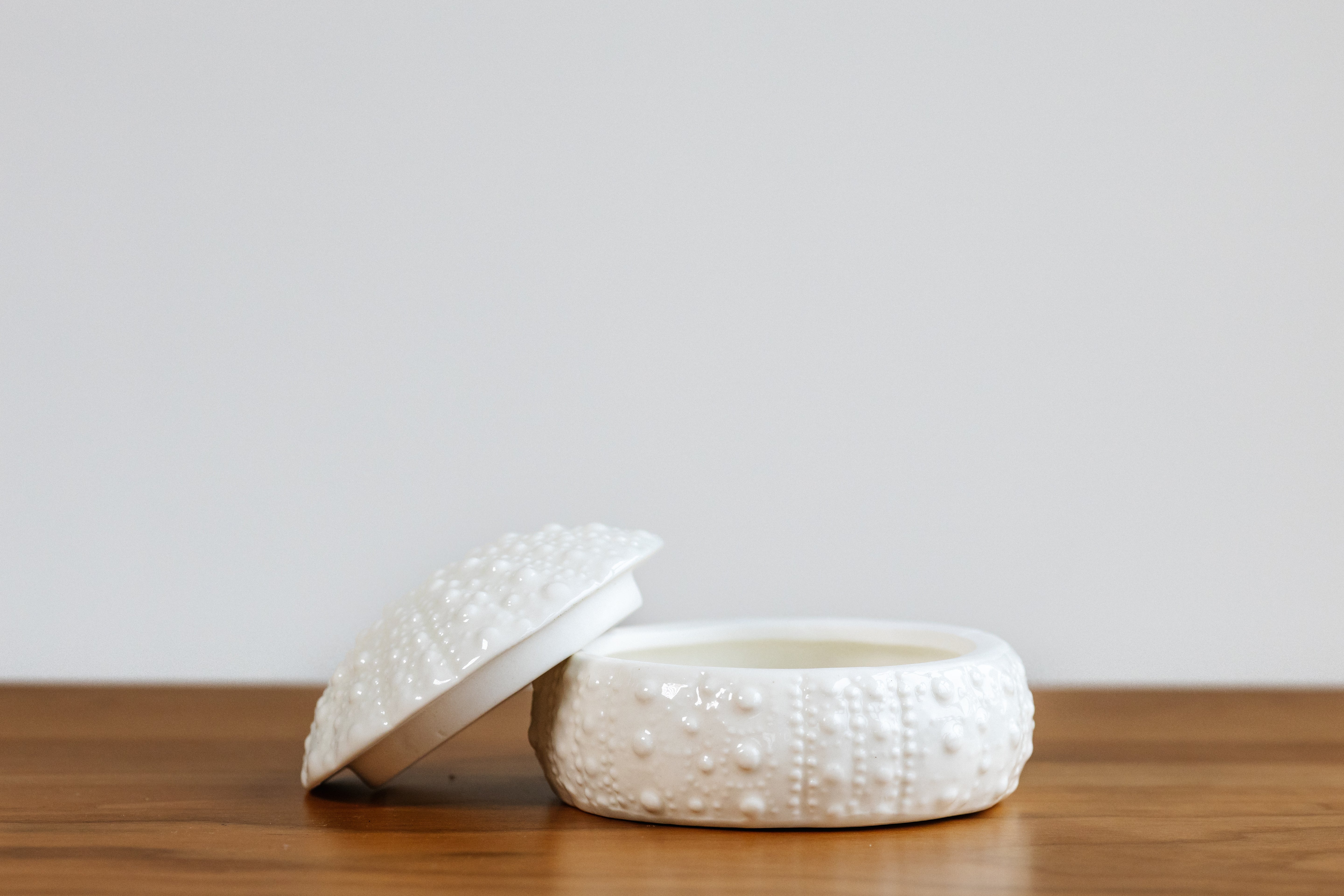 White Ceramic Kina Bowl