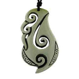 Pewter Pendant Hook with Spirals