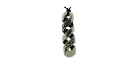 Pewter Pendant Triple Twist