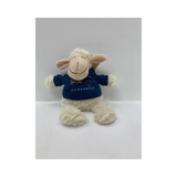 Sheep Sitting With Navy Hoodie Soft Toy