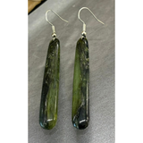 New Zealand Pounamu Roimata (Drop) Earrings 55mm