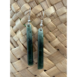 NZ Pounamu Roimata (Drop) Earrings 55mm