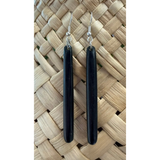 NZ Pounamu Roimata (Drop) Earrings 70mm