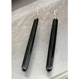 NZ Pounamu Roimata (Drop) Earrings 70mm