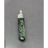 NZ Pounamu Roimata (Drop) Sterling Silver Pendant