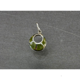 NZ Pounamu Porohita (Disc) Sterling Silver Pendant