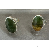 New Zealand Pounamu Ring in Sterling Silver