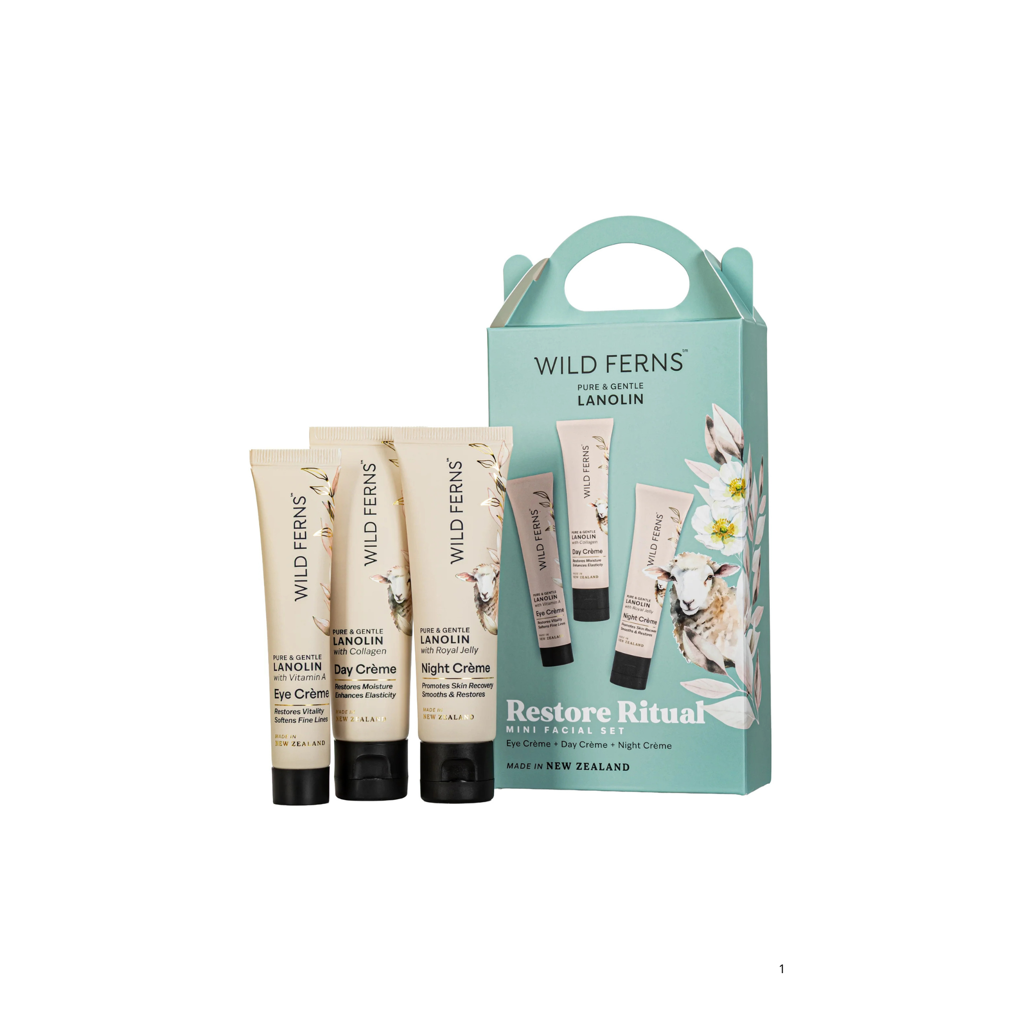 Lanolin Restore Ritual Mini Facial Set