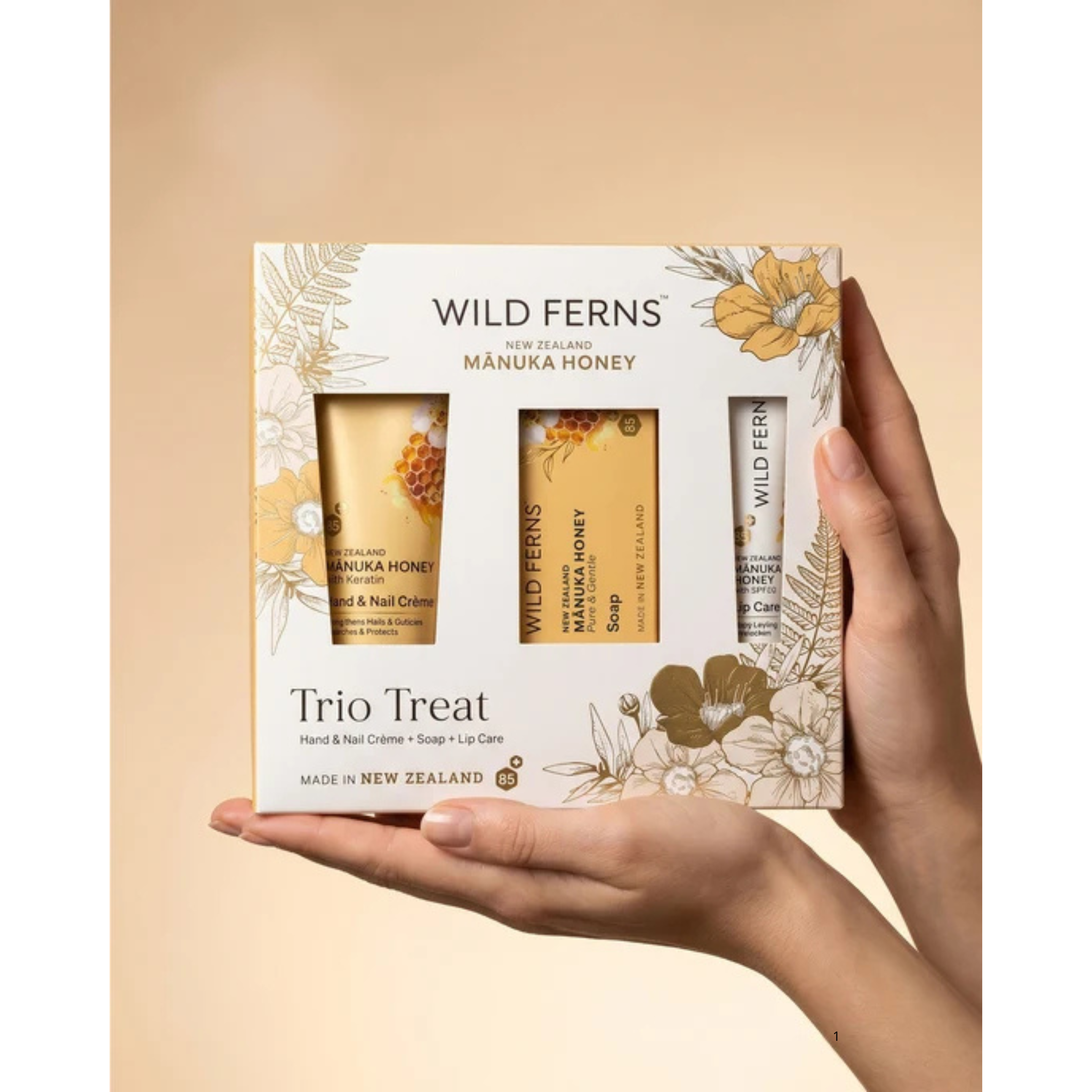 Mānuka Honey Trio Treat Gift Box