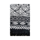 Sarong Pacifica design on Black & White