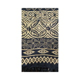 Sarong Pacifica design on Beige & Black