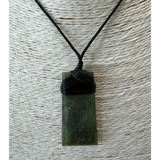 New Zealand Pounamu Toki (Adze) Necklace