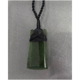 New Zealand Pounamu Toki (Adze) Necklace