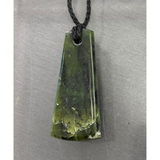 New Zealand Pounamu Toki (Adze) Necklace