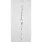 Sterling Silver Oval Belcher Chain - 55cm