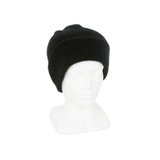 Possum and Merino Double Thickness Beanie - Black