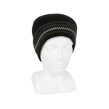 Possum Merino Urban Striped Beanie Natural