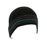 Possum Merino Urban Striped Beanie Teal