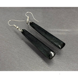 New Zealand Pounamu Roimata (Drop) Earrings
