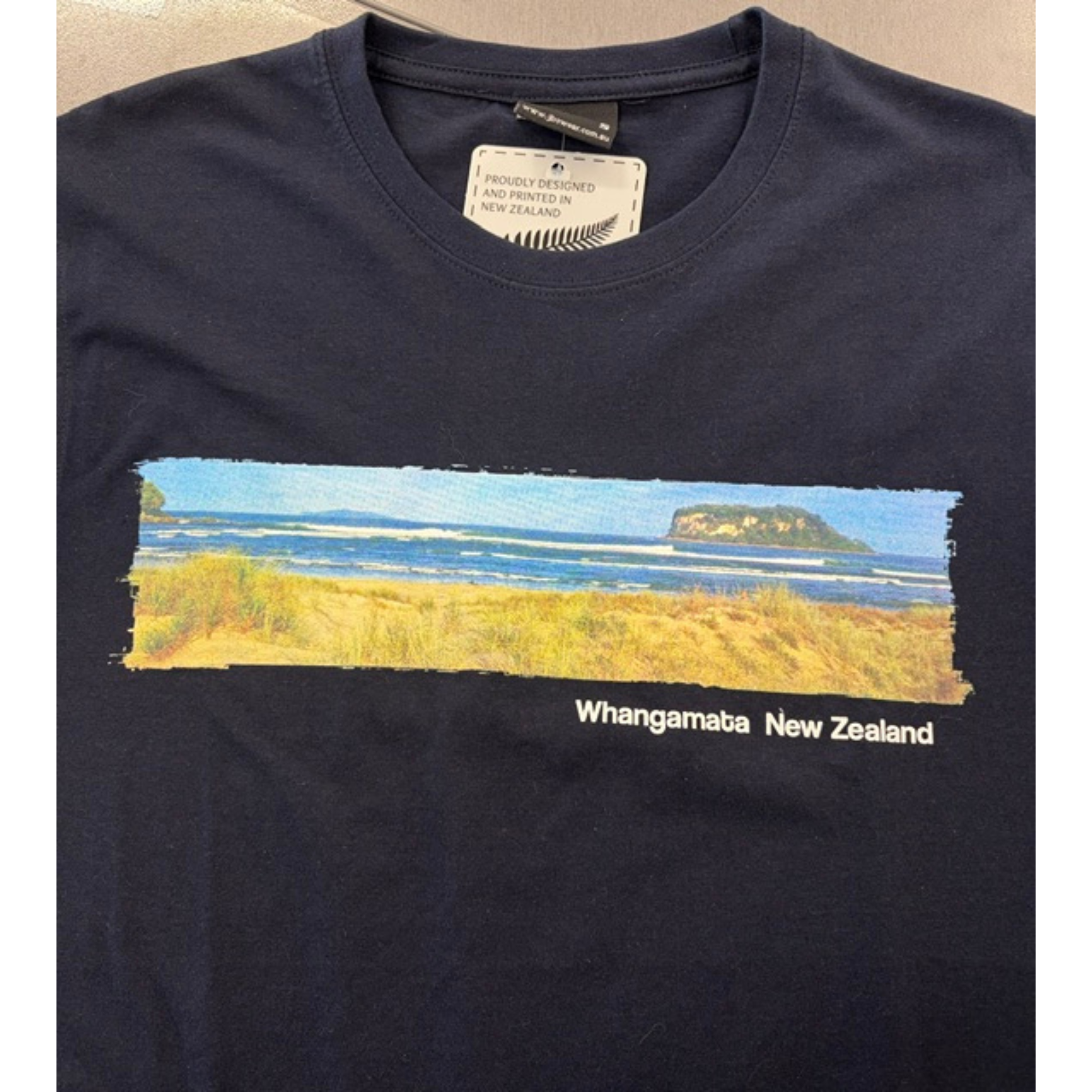 Whangamatā Beach Photo Print T-Shirt