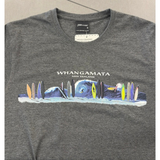 Whangamatā Surfboard Print T-Shirt
