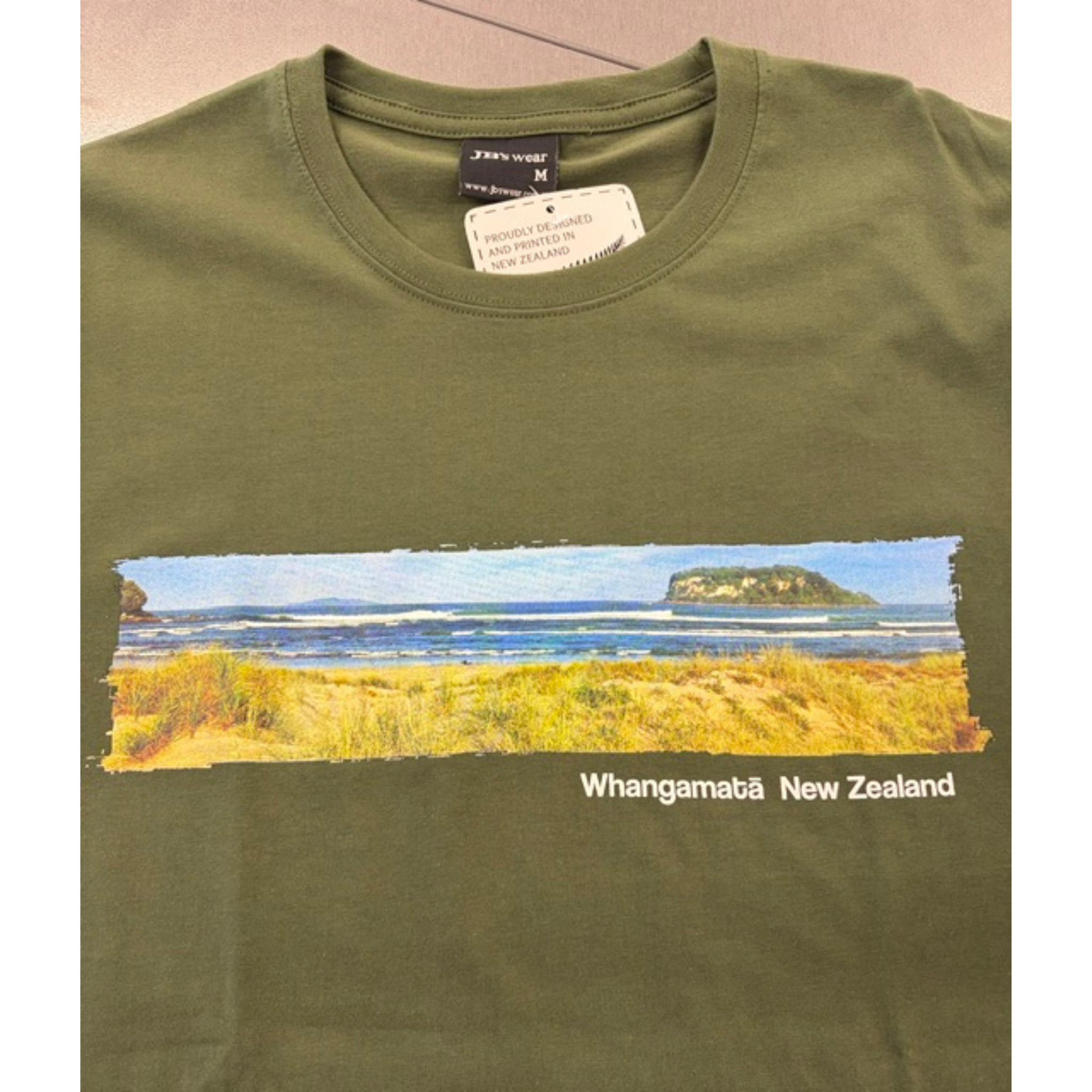 Whangamatā Beach Photo Print T-Shirt