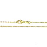 Whale Tail Gold Plated Sterling Silver Pendant
