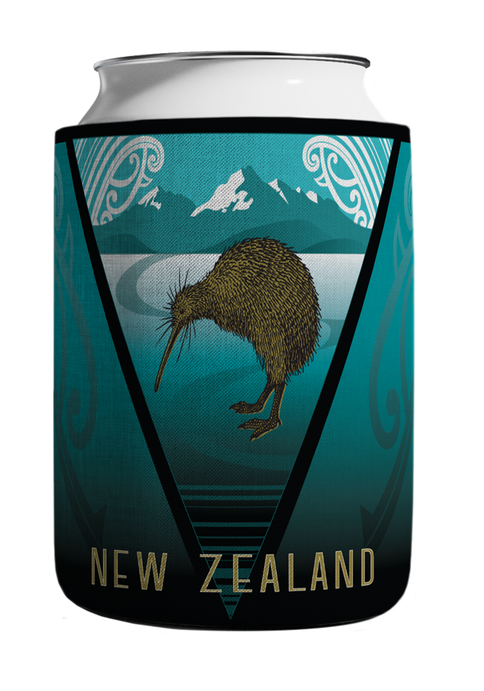 Can Cooler - Kiwi Mountains