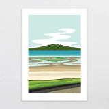 Glenn Jones Print A4 – Rangitoto
